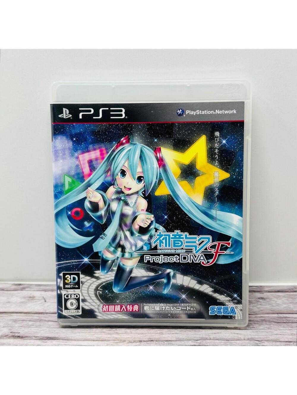 Hatsune Miku Project Future F PlayStation 3 Game Japan Import US Seller